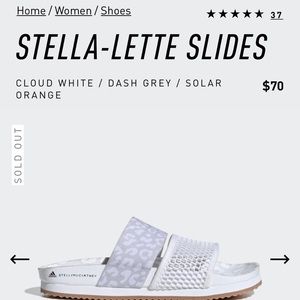 BRAND NEW W/ TAGS ADIDAS STELLA MCCARTNEY SLIDES